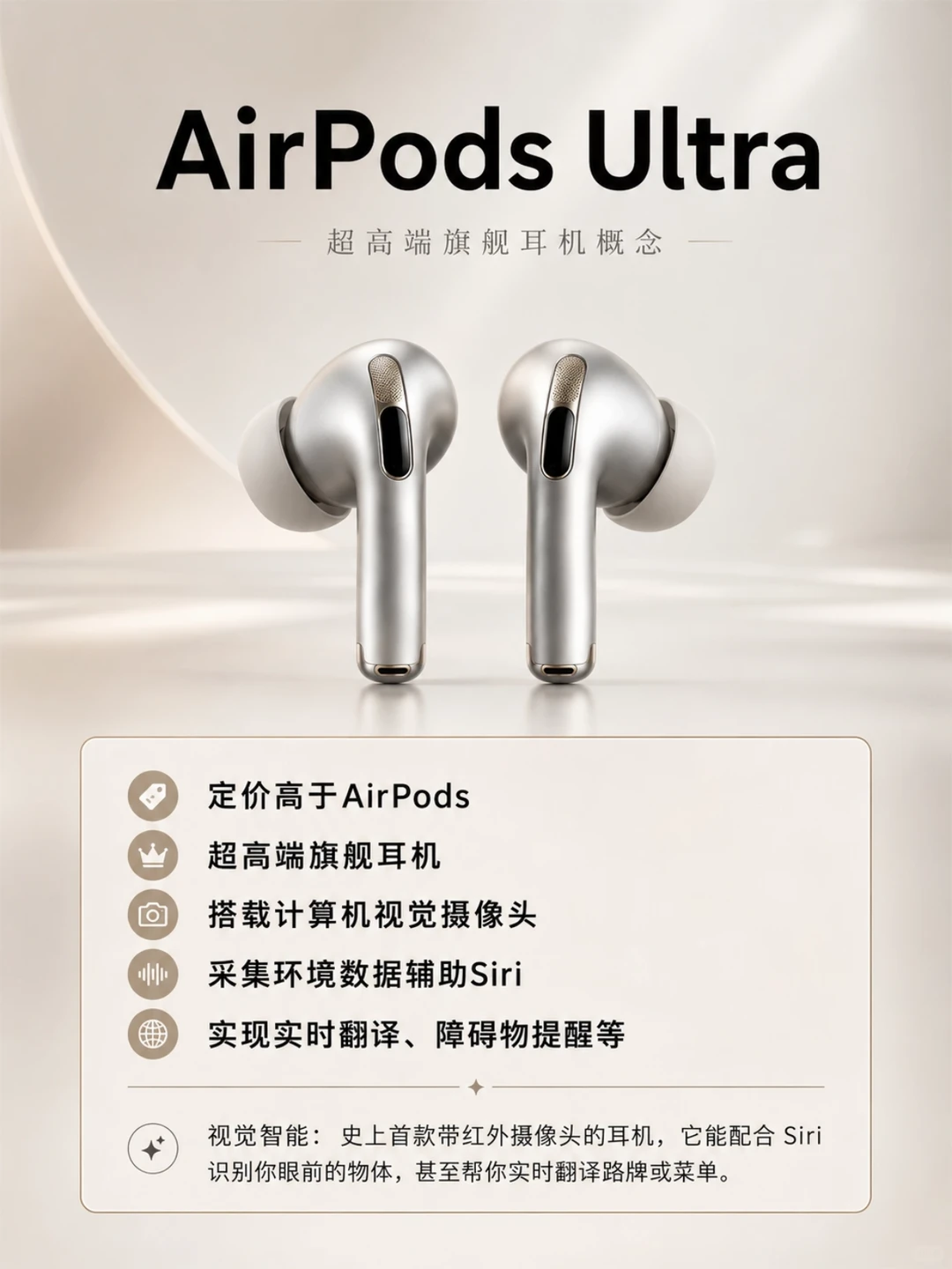 AirPods Ultra 概念图